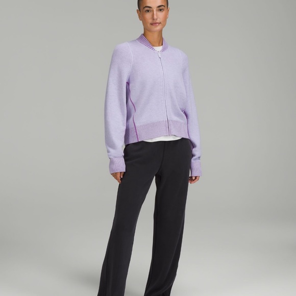 Lululemon reversible double knit sweater - Picture 3 of 4